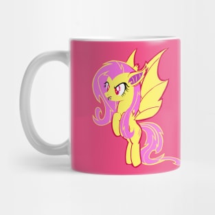 Flutterbat Illustration - Fluttershy Fan Art Mug